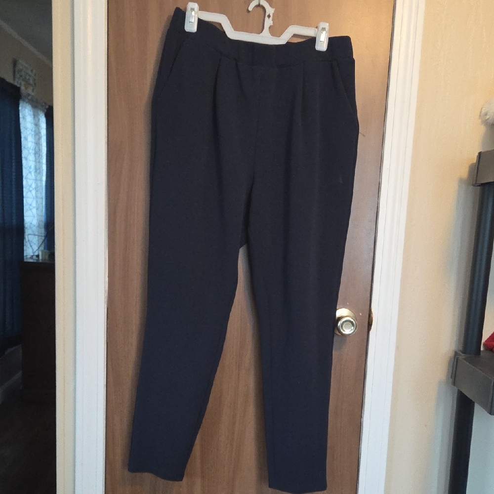 💖 SHEIN Womens Blue Business Casual  Dress Pants